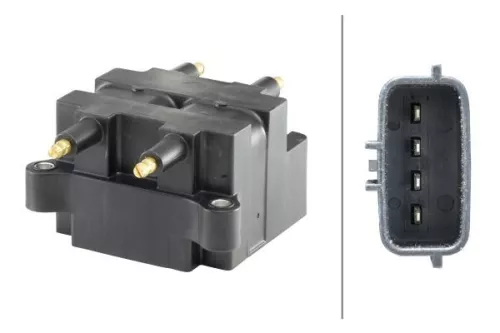 Ignition Coil HELLA 5DA 230 035-341)