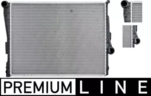 Radiator, engine cooling MAHLE CR 457 000P)