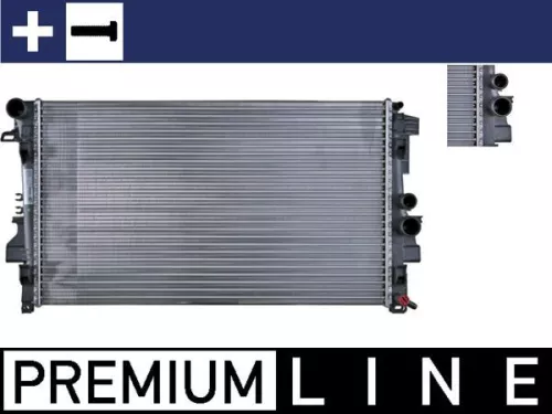 Radiator, motorkoeling MAHLE CR 608 000P)