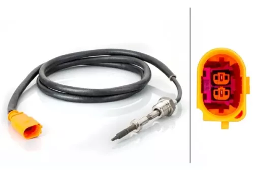 Sensor, uitlaatgastemperatuur HELLA 6PT 014 494-771)