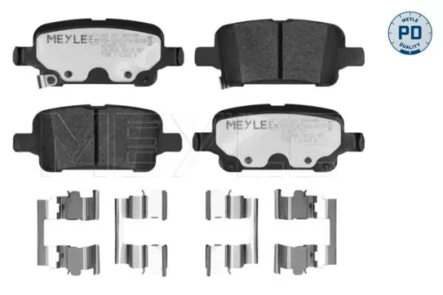 Brake Pad Set, disc brake MEYLE 025 221 2917/PD)