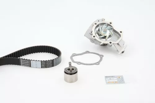 Waterpomp- en distributieriemset CONTINENTAL CTAM CT910WP1)