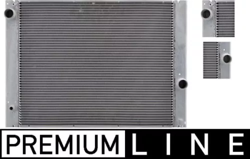Radiator, motorkoeling MAHLE CR 580 000P)