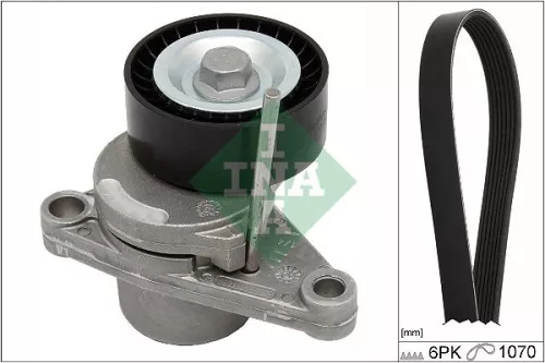 V-ribbed Belt Set Schaeffler INA 529 0344 10)