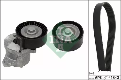 V-geribbelde riemset Schaeffler INA 529 0350 10)