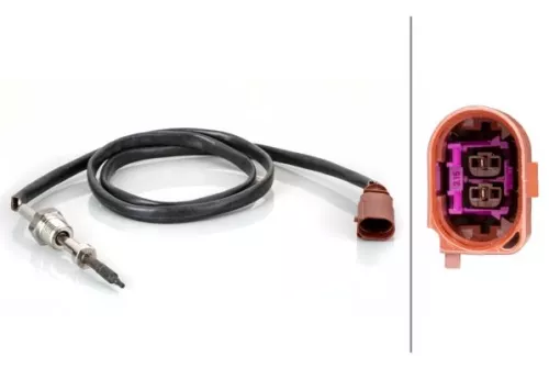 Sensor, uitlaatgastemperatuur HELLA 6PT 014 495-121)