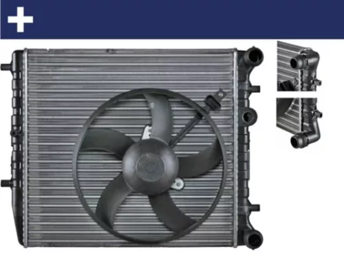 Radiator, motorkoeling MAHLE CR 123 000S)