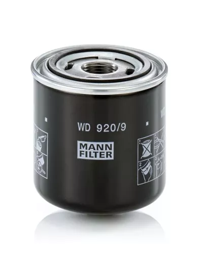 Hydraulisch filter, automatische transmissie MANN-FILTER WD 920/9)