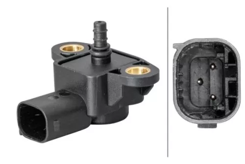 Sensor, turbodruk HELLA 6PP 358 152-061)