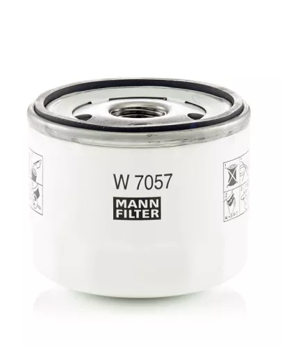 Oliefilter MANN-FILTER W 7057)