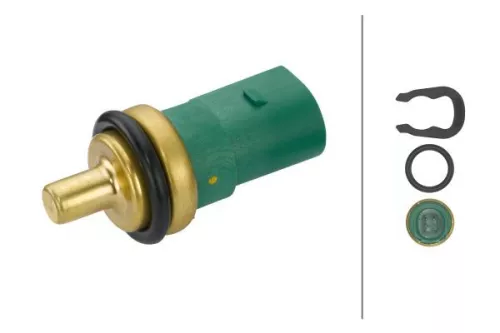 Sensor, coolant temperature HELLA 6PT 009 107-141)