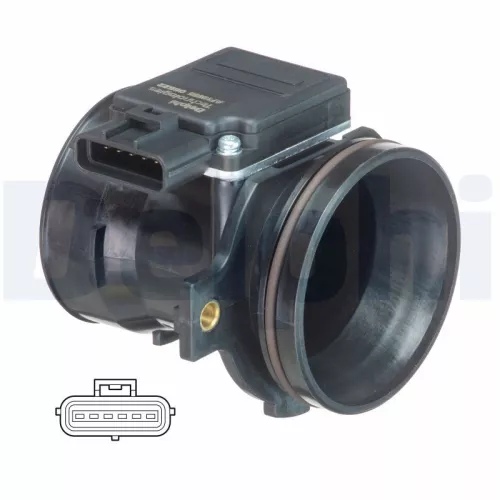 Luchtmassastroomsensor DELPHI AF10655-12B1)