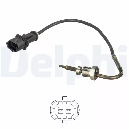 Sensor, uitlaatgastemperatuur DELPHI TS30103)