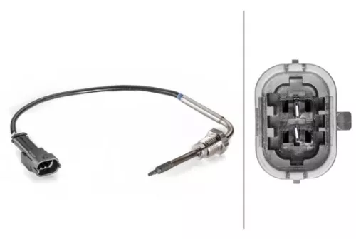Sensor, uitlaatgastemperatuur HELLA 6PT 014 494-371)