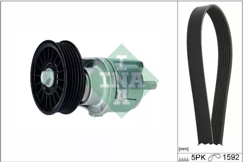 V-geribbelde riemset Schaeffler INA 529 0161 10)