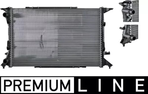Radiator, motorkoeling MAHLE CR 1060 000P)