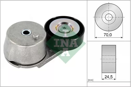 Riemspanner, V-geribbelde riem Schaeffler INA 534 0704 10)