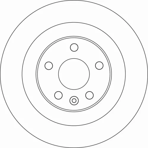 Remschijf TRW DF6588)