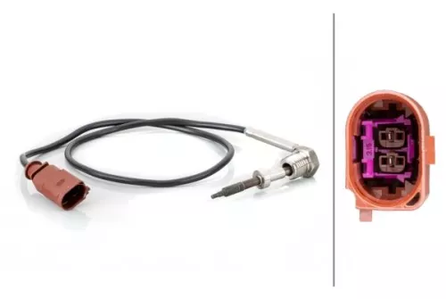 Sensor, uitlaatgastemperatuur HELLA 6PT 014 494-761)