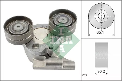 Riemspanner, V-geribbelde riem Schaeffler INA 534 0682 10)
