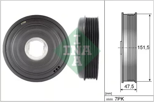 Riempoelie, krukas Schaeffler INA 544 0136 10)