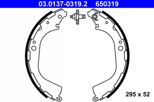 Remblokkenset ATE 03.0137-0319.2)
