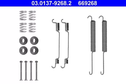 Accessoirekit, remschoenen ATE 03.0137-9268.2)