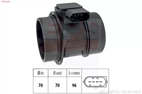 Luchtmassastroomsensor EPS 1.991.358)