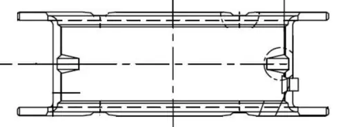 Krukaslager MAHLE 081 FL 21840 000)