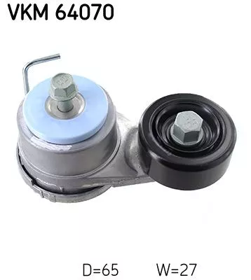 Riemspanner, V-geribbelde riem SKF VKM 64070)