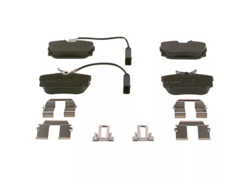 Brake Pad Set, disc brake BOSCH 0 986 494 529)