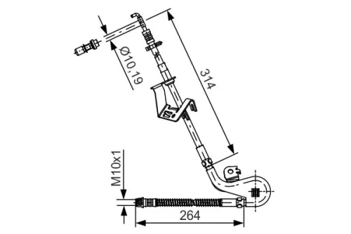 Remslang BOSCH 1 987 481 427)