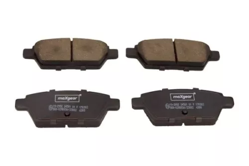 Remblokkenset, schijfrem MAXGEAR 19-2992)