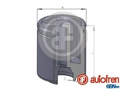 Zuiger, remklauw AUTOFREN SEINSA D025627)