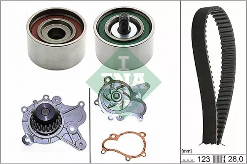 Water Pump & Timing Belt Kit Schaeffler INA 530 0502 30)