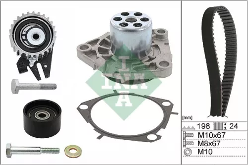 Water Pump & Timing Belt Kit Schaeffler INA 530 0626 30)
