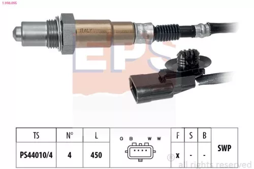 Oxygen Sensor EPS 1.998.095)