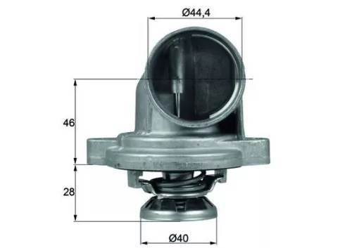 Thermostaat, koelvloeistof MAHLE TI 23 80)