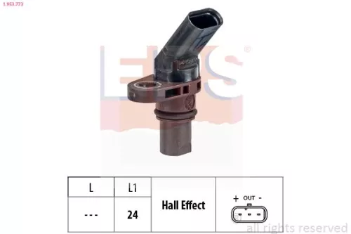 Sensor, motortoerental EPS 1.953.773)