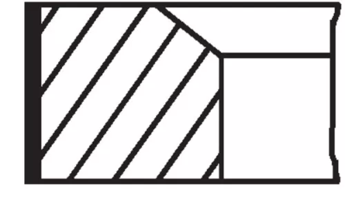Zuigerveerenset MAHLE 010 29 N0)
