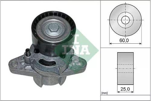 Riemspanner, V-geribbelde riem Schaeffler INA 534 0271 10)