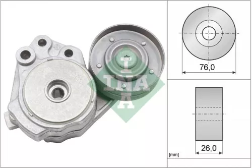 Riemspanner, V-geribbelde riem Schaeffler INA 534 0374 10)