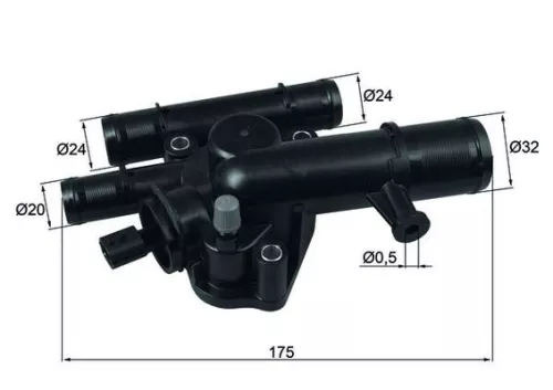 Thermostaat, koelvloeistof MAHLE TI 243 89)
