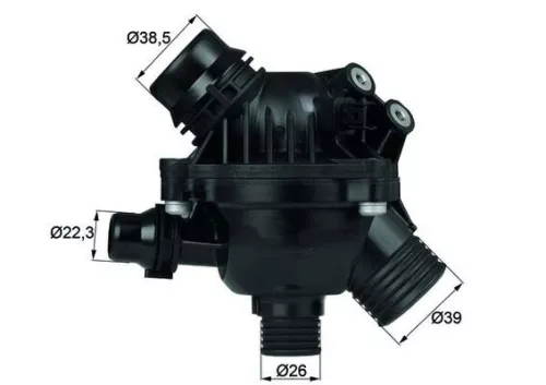 Thermostaat, koelvloeistof MAHLE TM 14 97)