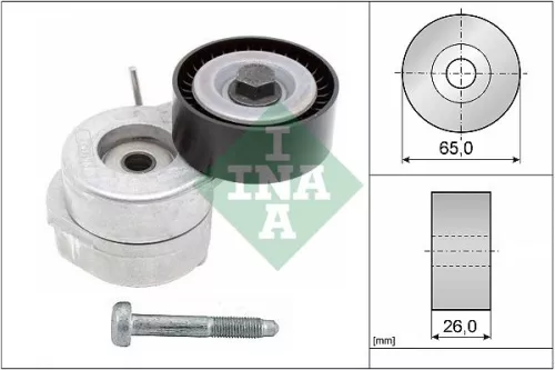 Riemspanner, V-geribbelde riem Schaeffler INA 534 0607 10)