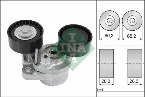 Riemspanner, V-geribbelde riem Schaeffler INA 534 0482 10)
