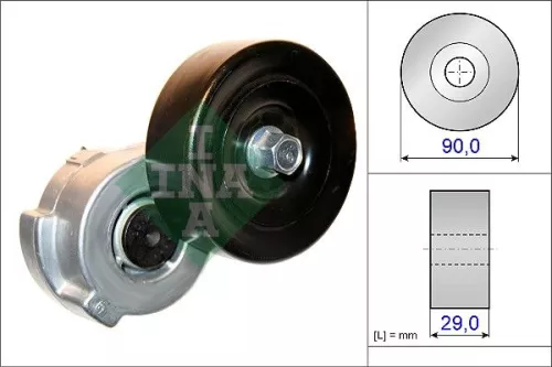 Riemspanner, V-geribbelde riem Schaeffler INA 534 0421 10)
