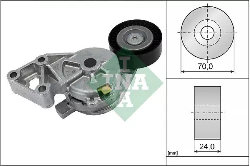 Riemspanner, V-geribbelde riem Schaeffler INA 534 0132 30)