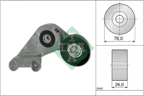Riemspanner, V-geribbelde riem Schaeffler INA 534 0133 30)