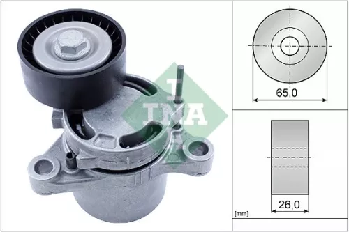 Riemspanner, V-geribbelde riem Schaeffler INA 534 0627 10)